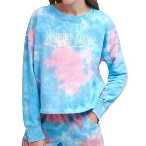 Tommy Jeans Womens Logo Tie Dye
Sweatshirt NWT 69.99